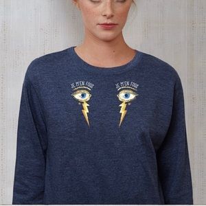 Locher's "Je M'en Fous" Sweater